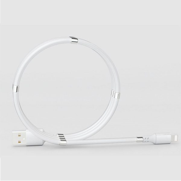 Magic Rope Magnetic Data Cable for Android IOS Type C Micro USB Magnetic Charging Cable Self Winding Data Cable Fast Charging - Image 6