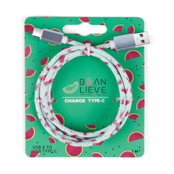 Creative data cable cartoon fruit cute fruit leather data cable suitable for Apple and Huawei phones - Image 9